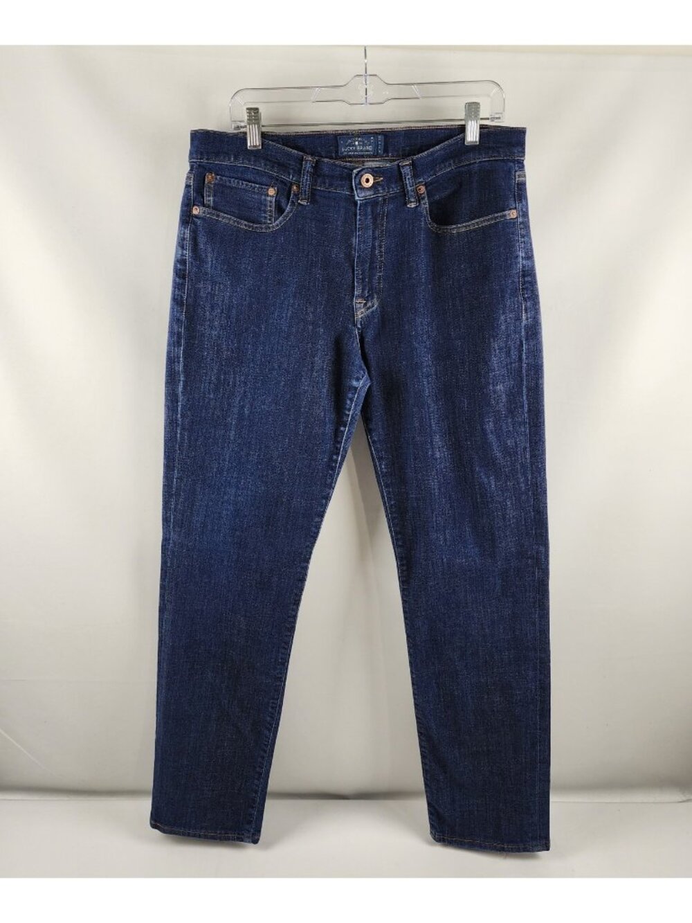 Lucky Brand Jeans Men 34x31 Blue 121 Heritage Slim Straight Leg Denim